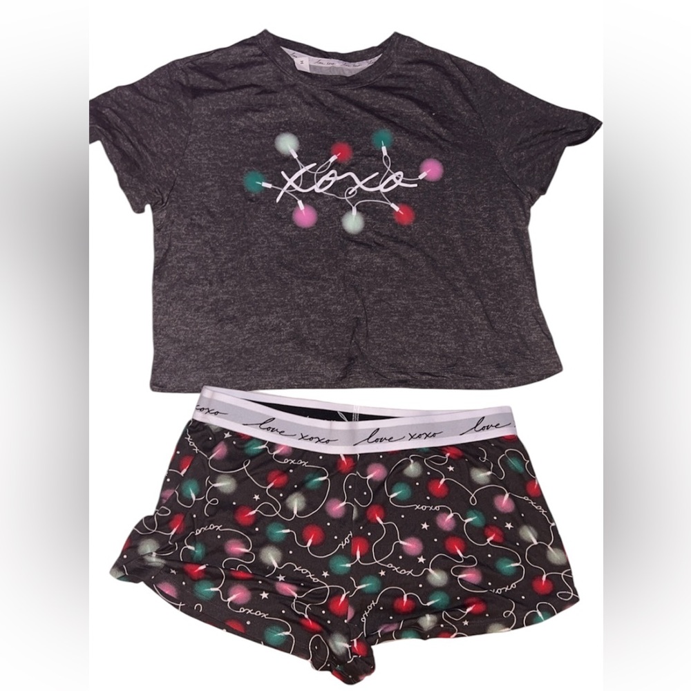 XOXO pajama set size M NWT